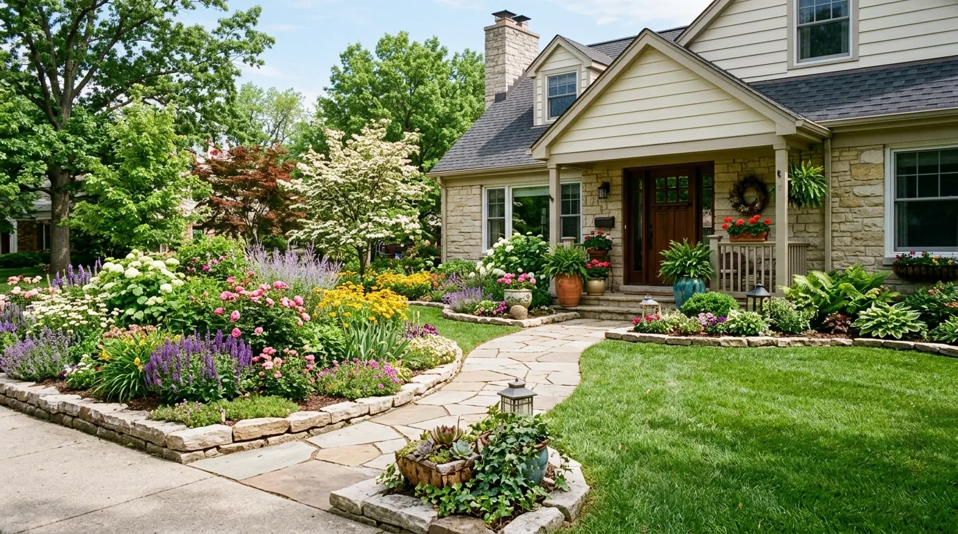 Shrub and Flower Mix for Year-Round Shape